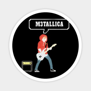 Play metalica with guitar Magnet